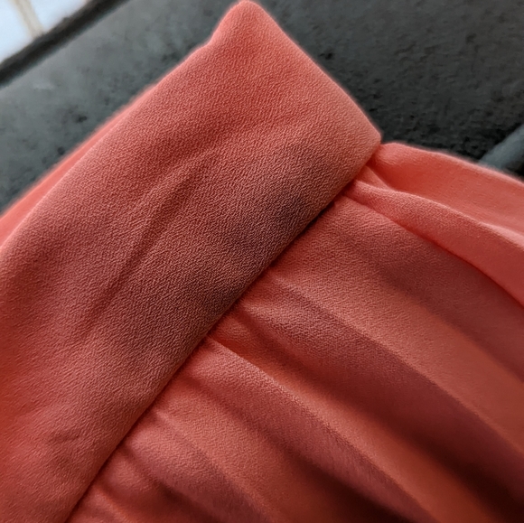 1.STATE Coral Pleaded Midi Skirt - Picture 5 of 5